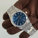 2021 AP Royal Oak Blue Dial Japan Limited Edition 1 of 300 / White Gold / Like New Just Watch It