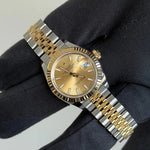 2025 Rolex Lady-Datejust 28 Champagne Dial / 269173 / Two Tone Yellow Gold / Jubilee Band / Brand New & Unworn Just Watch It