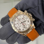 2003 Rolex Daytona Meteorite / 116519LN / White Gold on Original Leather Strap / Mint Condition - Just Watch It