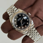 2018 Rolex Datejust 41 Black Diamond Dial / 126334 / Jubilee Band / Mint Condition - Just Watch It