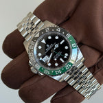2025 Rolex GMT-Master II 'Sprite' Green/Black Bezel / 126720VTNR / 40mm / Jubilee Band Just Watch It