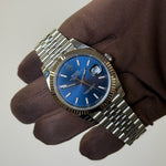 2025 Rolex Datejust 41 Blue Dial / 126334 / Steel / Brand New & Unworn / Box & Papers Just Watch It
