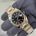 2024 Rolex Datejust 41 Black Dial / 126334 / Oyster Band / Steel / Brand New & Unworn - Just Watch It