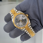 2023 Rolex Datejust 41 Wimbledon 126333 / Two Tone Yellow Gold / Jubilee Bracelet / Like New - Just Watch It Pty Ltd