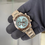 2017 Rolex Daytona Cosmograph Ice Blue Dial 116506 / Platinum / Mint Condition / Box & Papers - Just Watch It Pty Ltd
