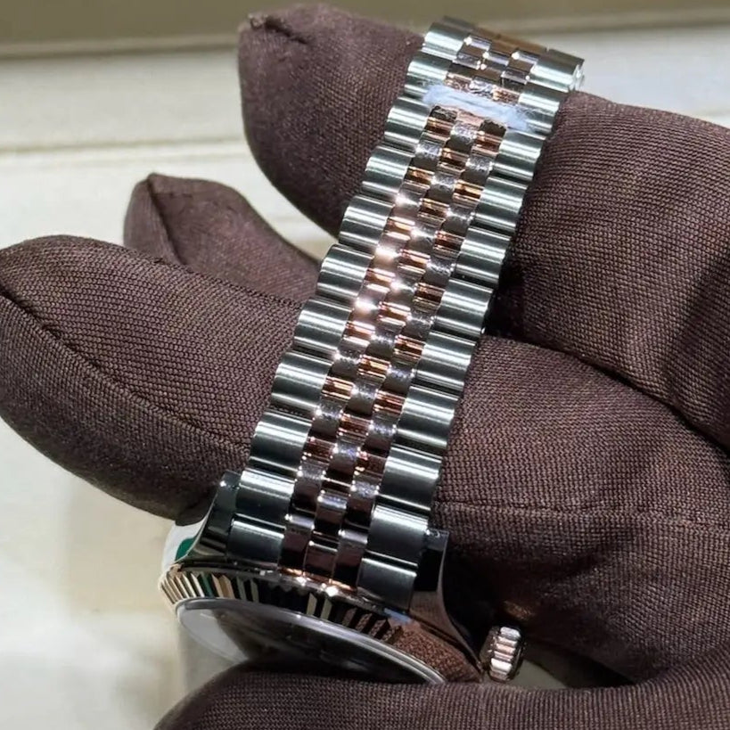 2025 Datejust 31 Silver Diamond Dial / 278271 / Rose Gold & Steel / Brand New & Unworn Just Watch It