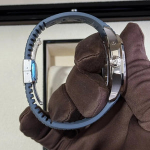 2025 Patek Philippe 5164G-001 Blue Dial / White Gold on Blue Rubber Strap / Brand New & Unworn Just Watch It