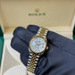 2022 Rolex Datejust 31 Mother of Pearl Diamond Dial / 278273 / Two Tone Yellow Gold & Steel / Like New / Box & Papers Just Watch It