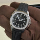 2022 Patek Philippe 5267/200A-001 / Steel / Black Dial / Factory Diamond Bezel / Black Rubber strap Just Watch It