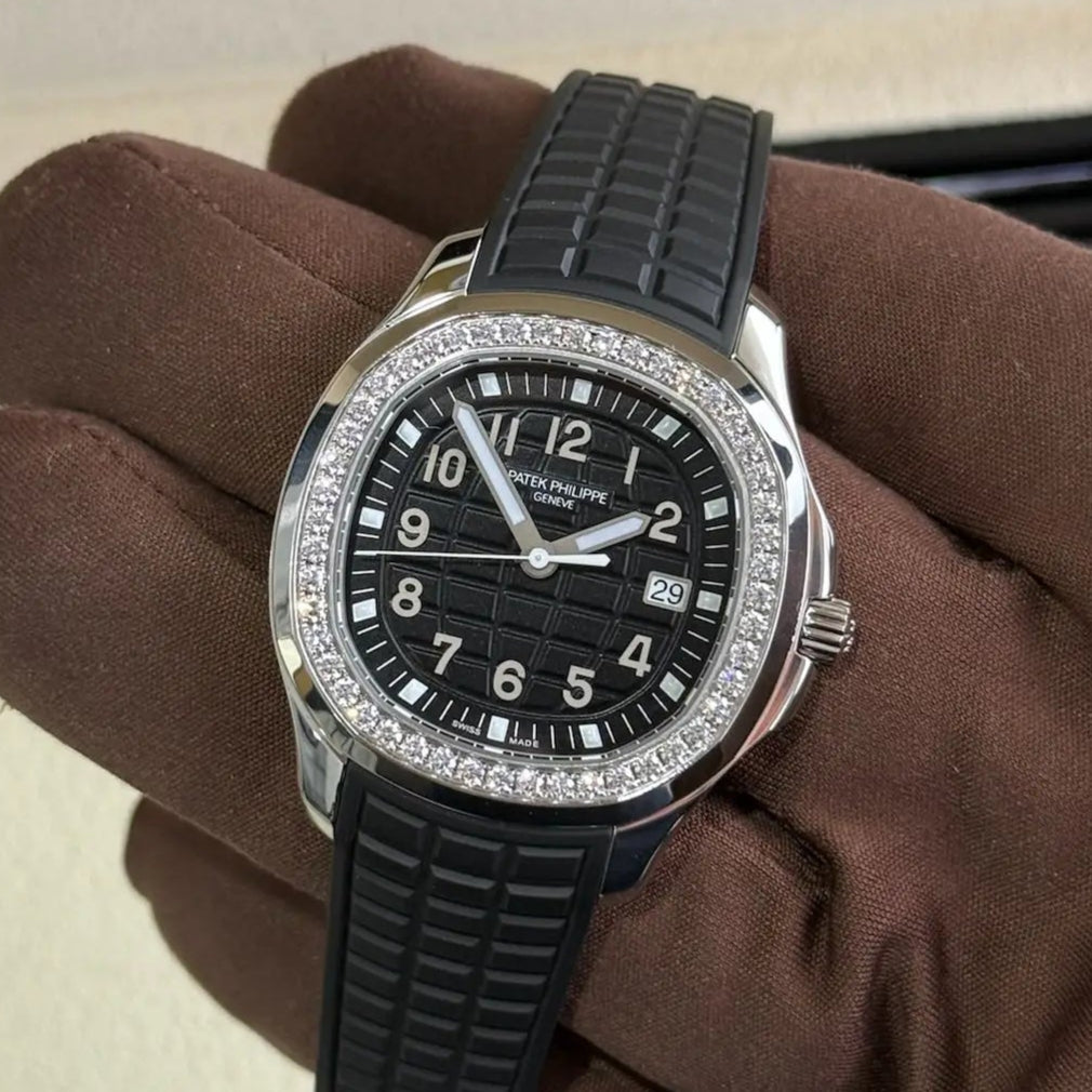 2022 Patek Philippe 5267/200A-001 / Steel / Black Dial / Factory Diamond Bezel / Black Rubber strap Just Watch It
