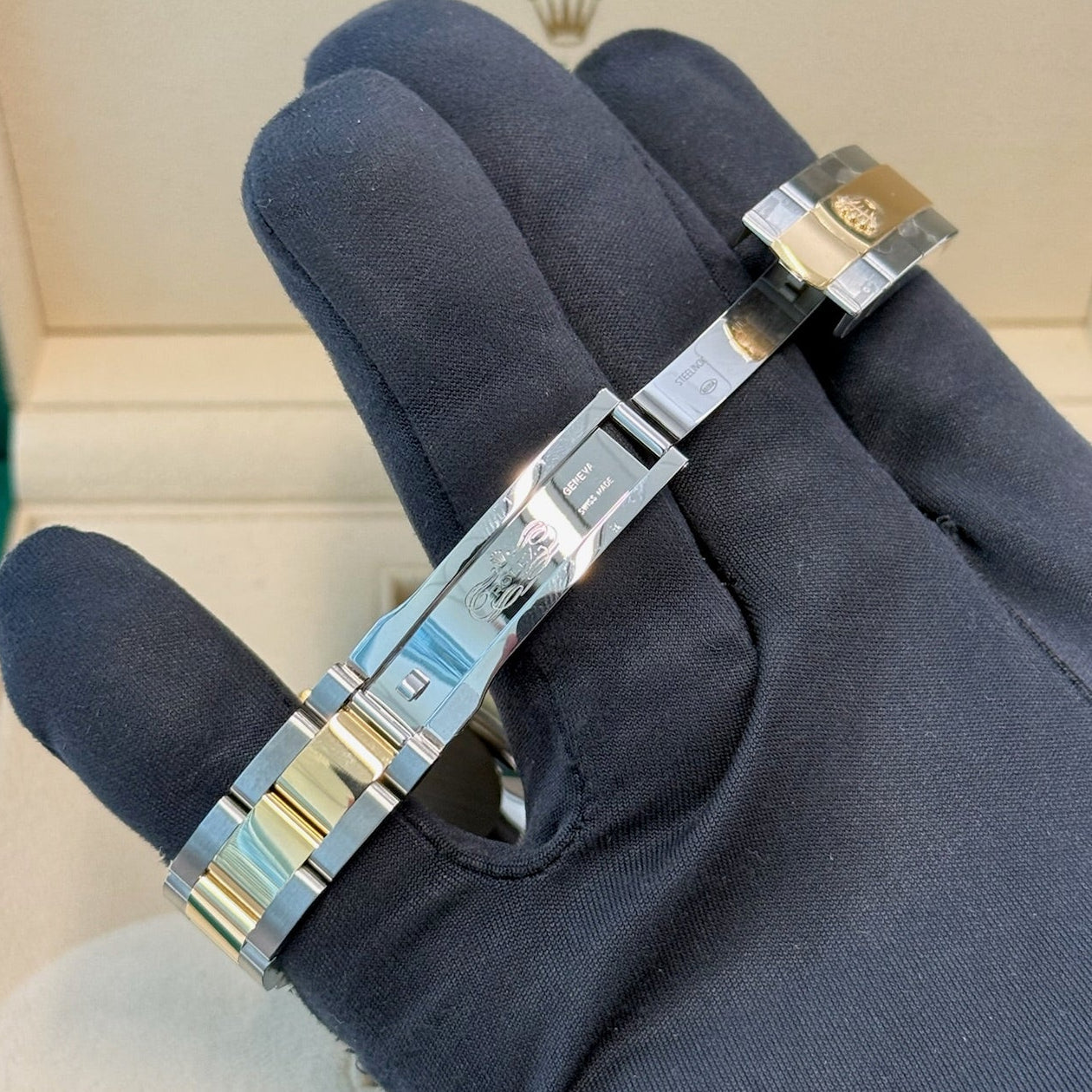 2025 Rolex Datejust 31 Green Roman Numeral Dial with Diamond VI / Yellow Gold & Steel / Brand New & Unworn / Box & Papers Just Watch It