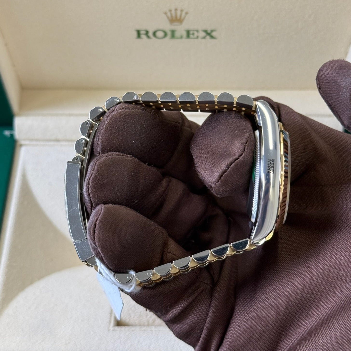 2025 Rolex Datejust 36 Champagne Dial / 126233 / Two Tone Yellow Gold & Steel / Brand New & Unworn / Box & Papers Just Watch It