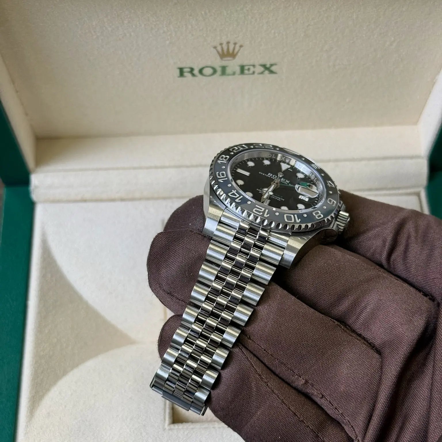 2025 Rolex GMT Master II ‘Bruce Wayne’ / 126710GRNR / Steel / Brand New & Unworn / Box & Papers Just Watch It