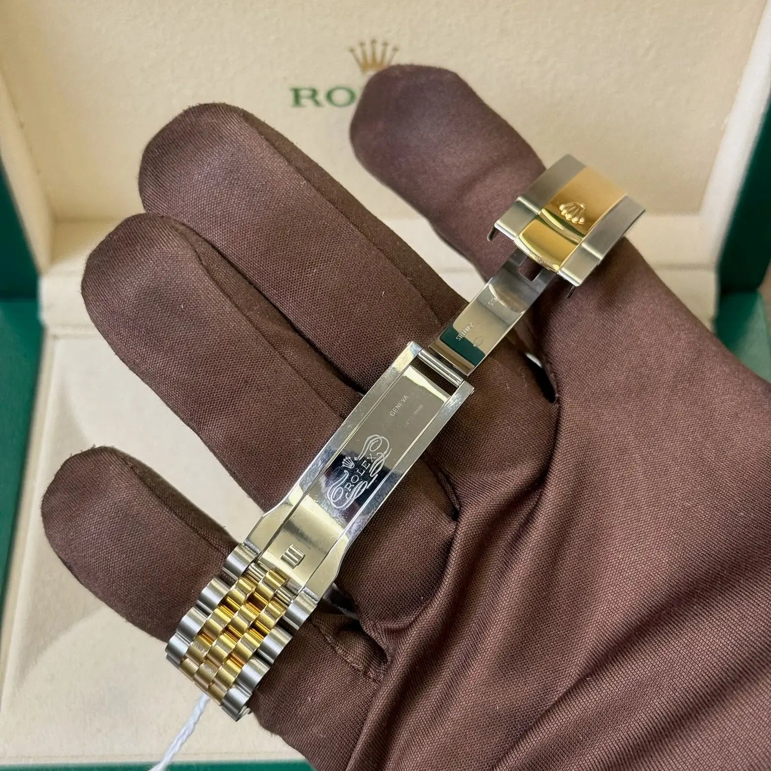 2022 Rolex Datejust 36 Champagne Diamond Dial / 126233 / Two Tone Yellow Gold & Steel / Like New / Box & Papers Just Watch It