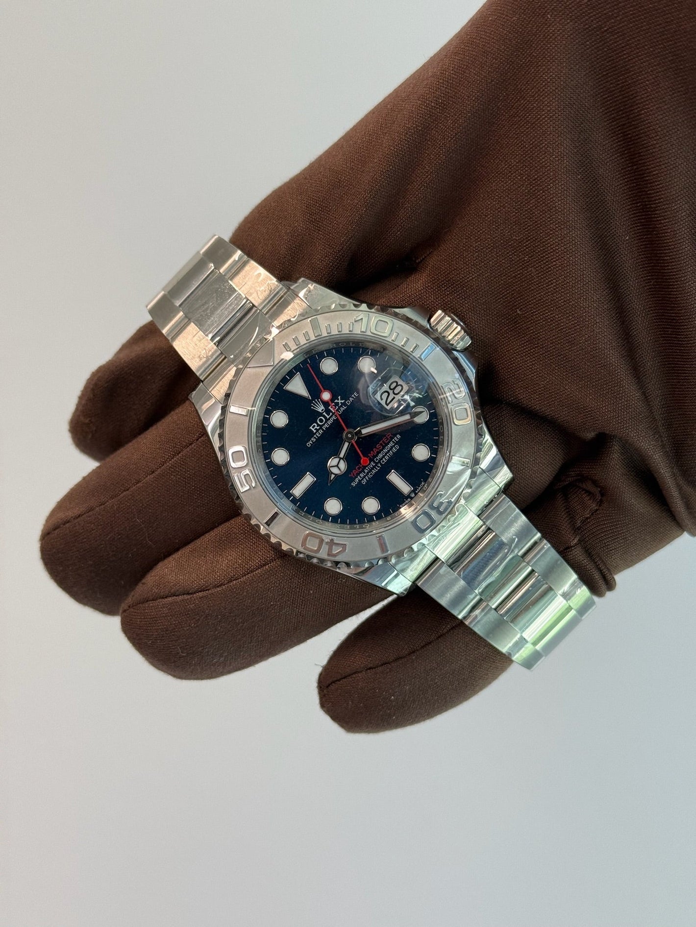 2024 Rolex Yacht-Master 40 Blue Dial Platinum & Steel 126622 / 40mm / Mint Condition / Box & Papers Just Watch It