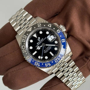 2025 Rolex GMT-Master ‘Batgirl’ / 126710BLNR / 40mm / Jubilee Band / Steel / Brand New & Unworn