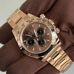 2025 Daytona Cosmograph Chocolate Dial / 126505 / Rose Gold / Brand New & Unworn Just Watch It