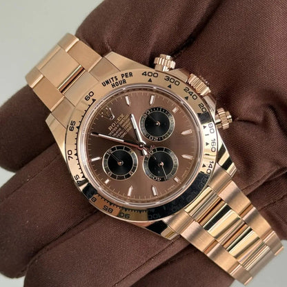 2025 Daytona Cosmograph Chocolate Dial / 126505 / Rose Gold / Brand New & Unworn Just Watch It