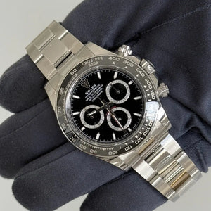 2025 Cosmograph Daytona 'Godzilla' Black Dial / 126500LN / Oystersteel / 40mm. / Brand New & Unworn Just Watch It