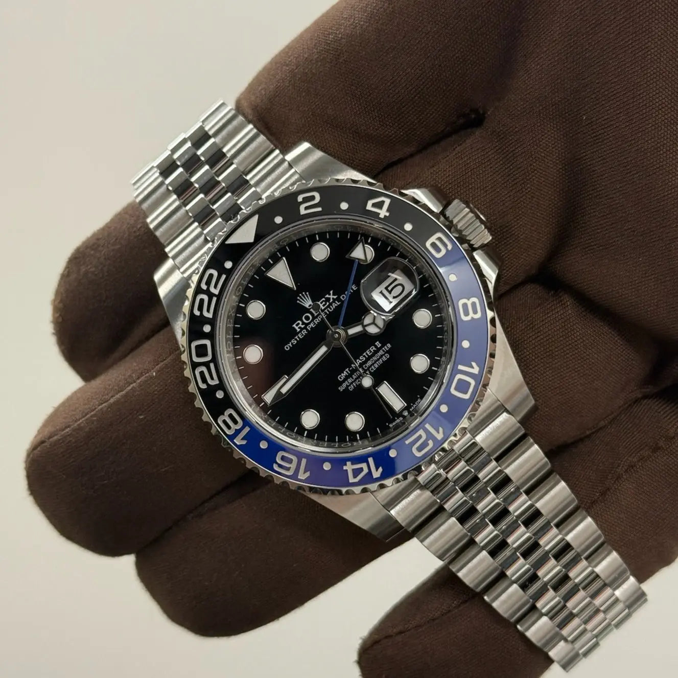 2025 Rolex GMT-Master II 'Batgirl' / 126710BLNR / Steel / Brand New & Unworn / Box & Papers Just Watch It