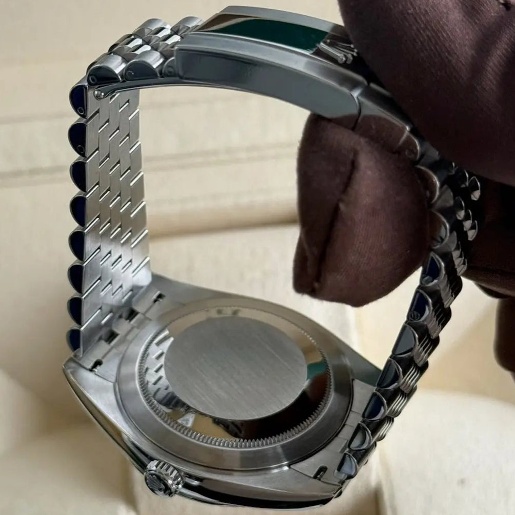 2022 Rolex Datejust 41 Azzurro Blue Roman Dial / 126334 / 41mm / Steel / Mint Condition - Just Watch It