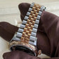 2021 Rolex Datejust 36 Slate Diamond Set Dial / 126231 / Two Tone Rose Gold / Jubilee Band / Mint Condition