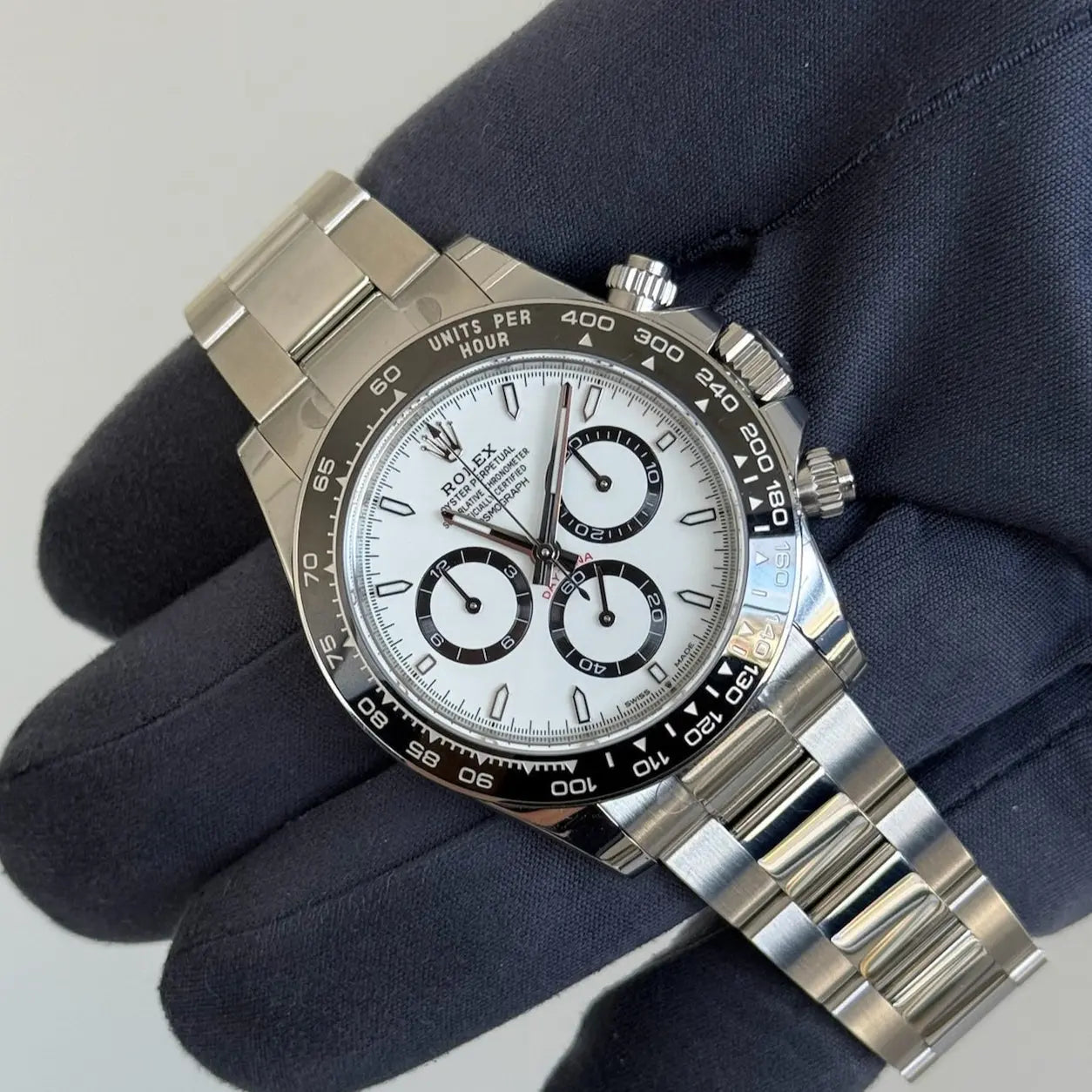 2025 Rolex Daytona Cosmograph White Dial Panda / 126500LN / 40mm / Brand New & Unworn / Box & Papers Just Watch It