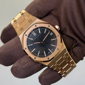 2023 Audemars Piguet Royal Oak Black Dial / 15510OR / Rose Gold / Brand New & Unworn / Box & Papers Just Watch It