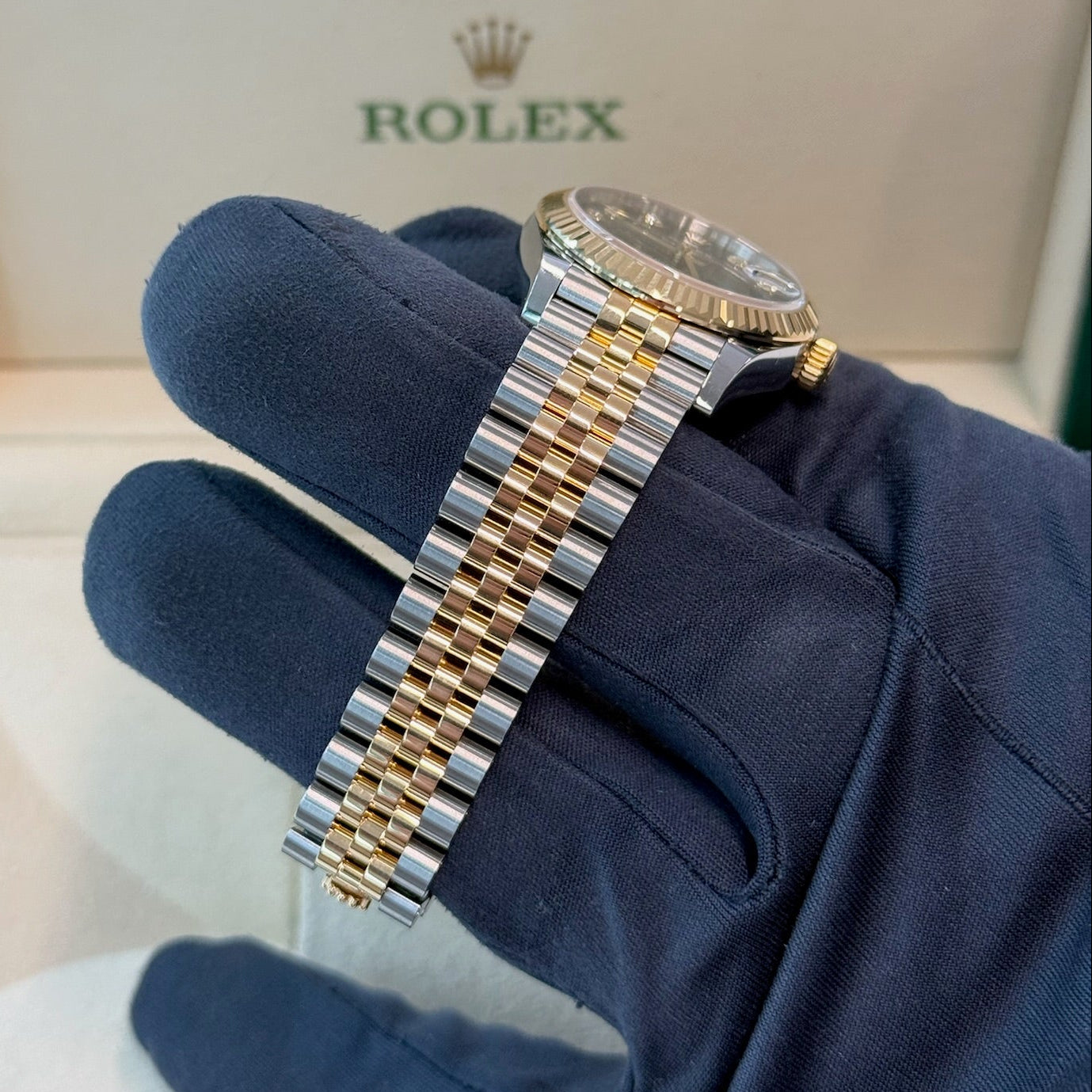 2025 Rolex Datejust 31 Green Diamond Dial 278273 / Yellow Gold & Steel / Brand New & Unworn / Box & Papers Just Watch It
