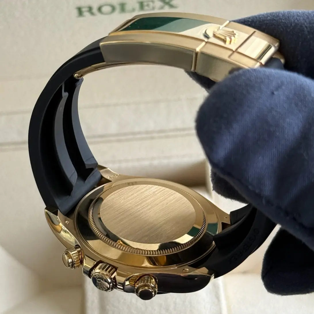 2023 Rolex Daytona Cosmograph ‘Pikachu’ Champagne Dial / 116518LN / Yellow Gold & Oysterflex / Mint Condition / Box & Papers Just Watch It