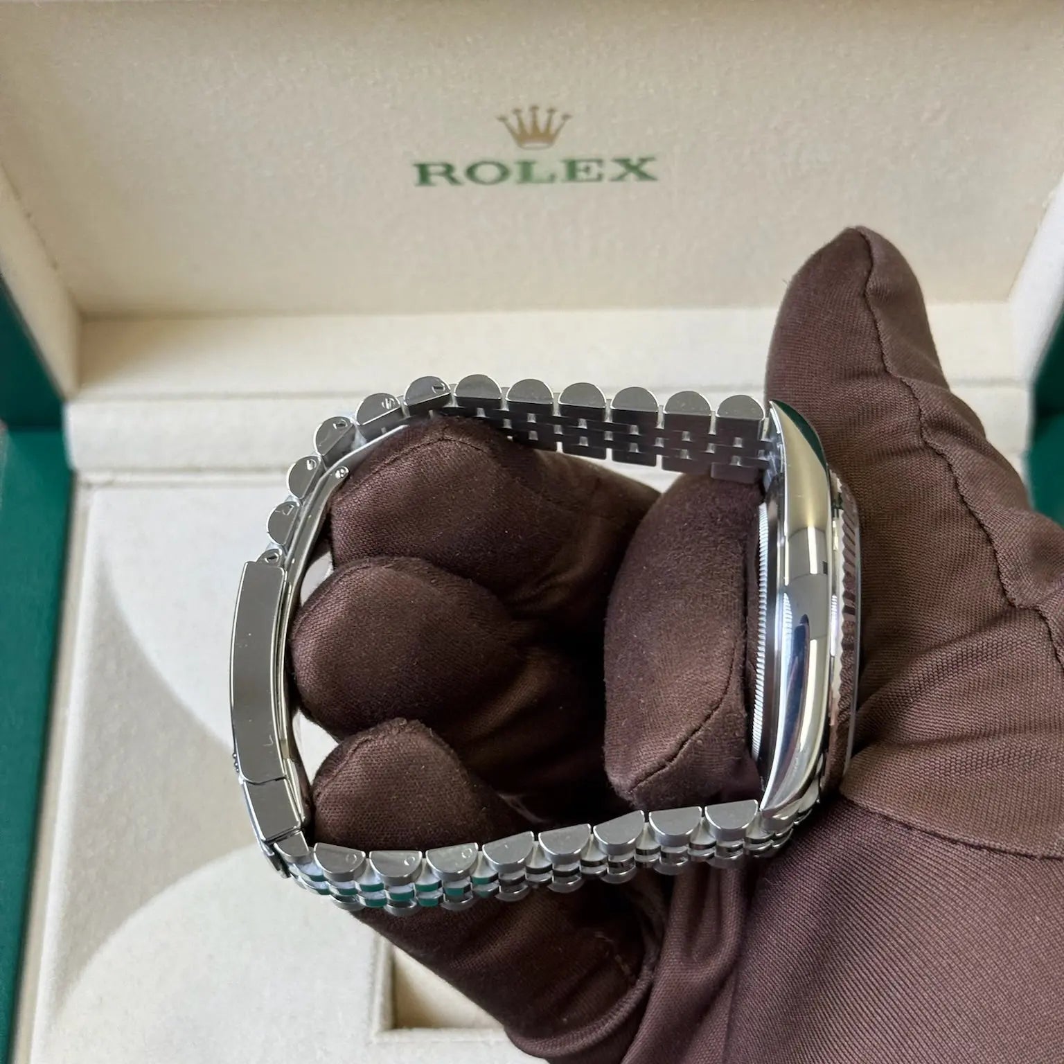 2025 Rolex Datejust 41 White Dial with Roman Numerals / 126334 / Steel / Brand New & Unworn / Box & Papers Just Watch It