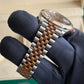 2024 Datejust 41 Chocolate Dial / 126331 / Jubilee Band / Two Tone Rose Gold & Steel / Like New - Just Watch It