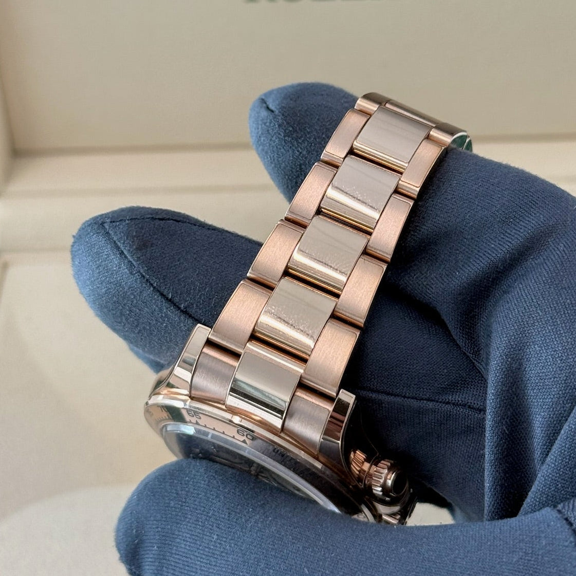 2023 Rolex Daytona Black Diamond Dial 126505 / Rose Gold / Like New / Box & Papers Just Watch It