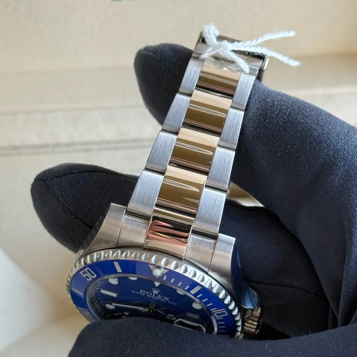 2014 Rolex Submariner Date ‘Smurf’ Blue Dial & Bezel / White Gold / Discontinued / Mint Condition / Box & Papers Just Watch It