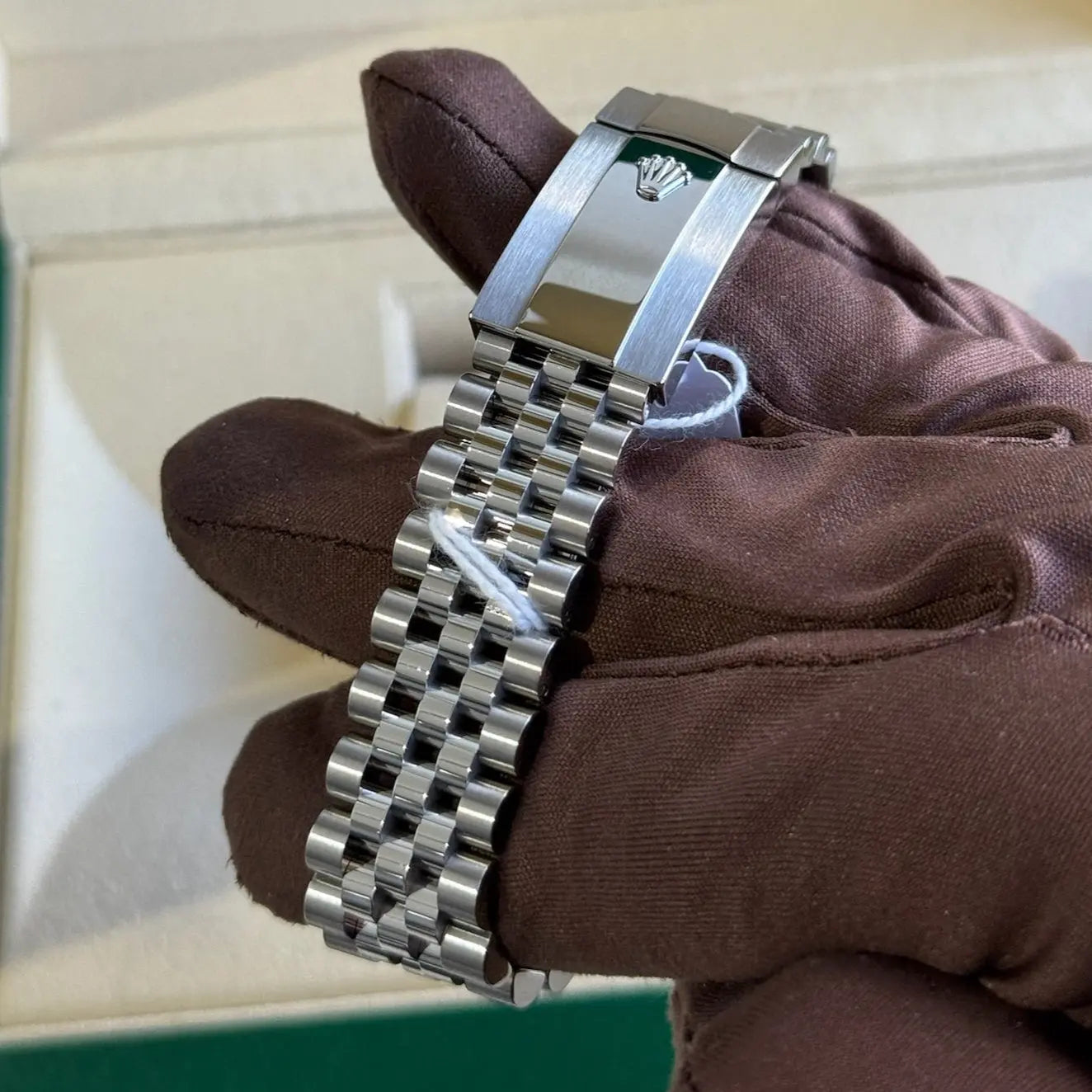 2025 Rolex Datejust 41 Mint Green / 126334 / Steel / Like New / Box & Papers Just Watch It