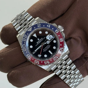 2023 Rolex GMT Master II 'Pepsi' / 126710BLRO / Jubilee Band / Like New