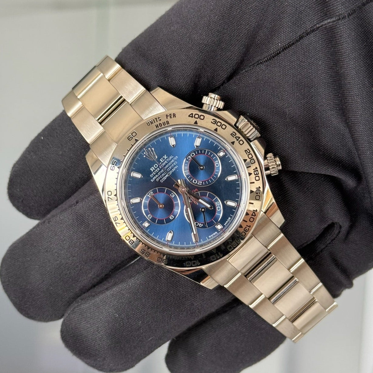2022 Rolex Daytona Cosmograph Blue Dial 'John Mayer' / 116509 / White Gold / Mint Condition - Just Watch It