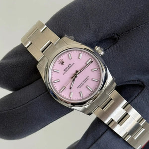 2025 Oyster Perpetual 31 'Candy Pink' Dial / 277200 / Steel / Brand New & Unworn / Box & Papers Just Watch It