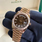 2018 Rolex Day Date 40 Chocolate Baguette Diamond Dial / 228235 / Presidential Bracelet / Mint Condition