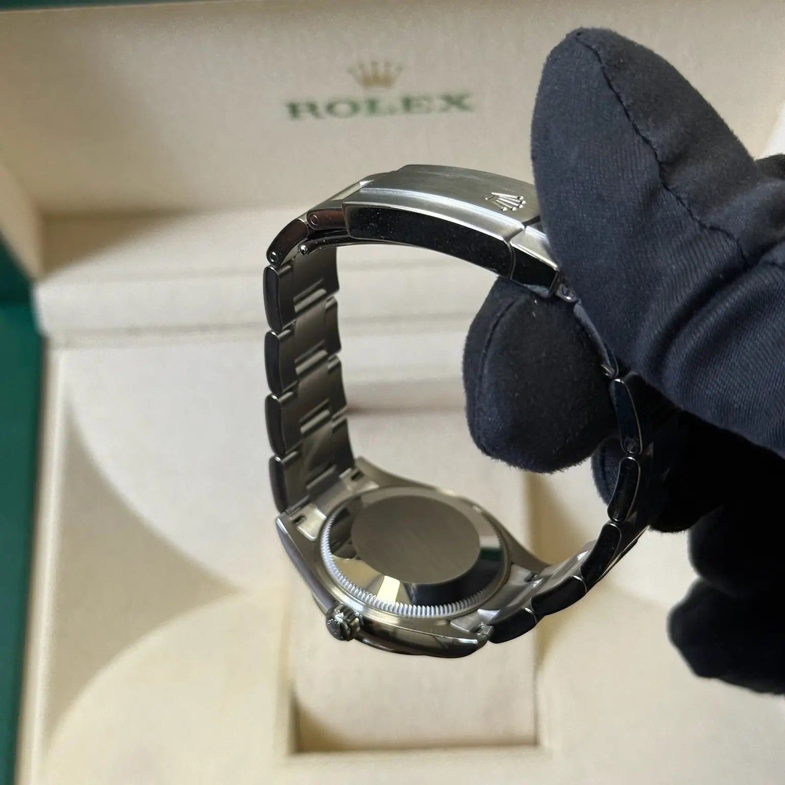 2024 Rolex Oyster Perpetual 31 Tiffany Blue Dial / 227200 / Steel / Like New / Box & Papers Just Watch It
