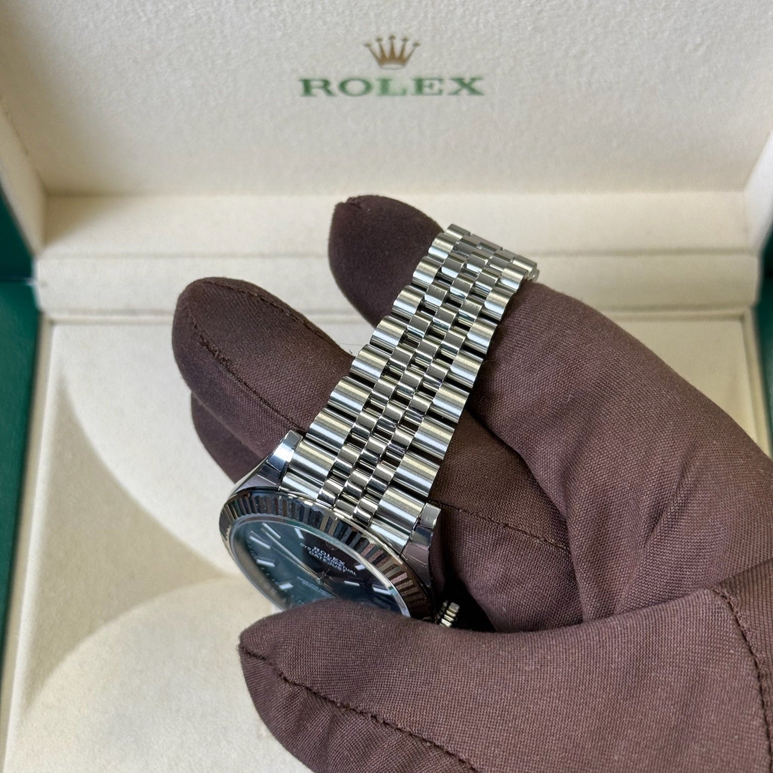2025 Rolex Datejust 41 Blue Dial / 126334 / Steel / Brand New & Unworn / Box & Papers Just Watch It