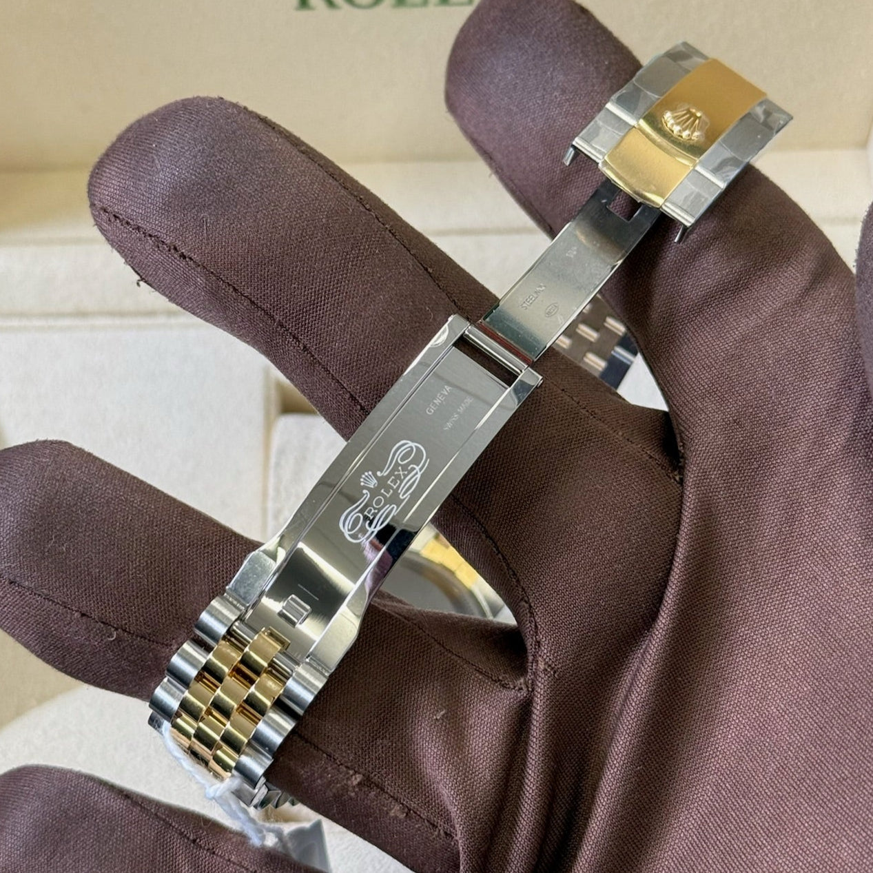 2025 Rolex Datejust 36 Champagne Dial / 126233 / Two Tone Yellow Gold & Steel / Brand New & Unworn / Box & Papers Just Watch It