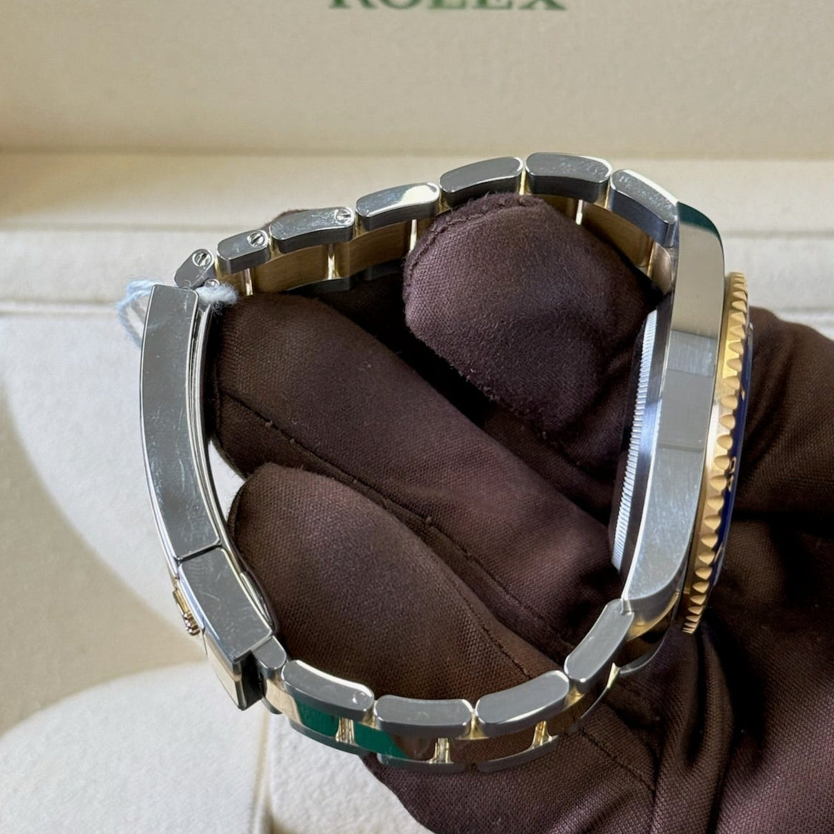 2025 Rolex Submariner Date 41 Bluesy / 126613LB / Two Tone Yellow Gold & Steel / Brand New & Unworn / Box & Papers Just Watch It