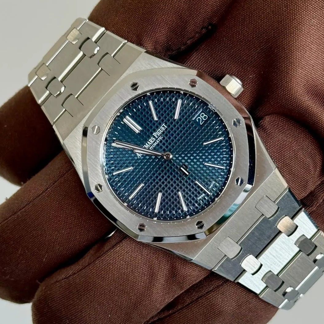 2025 AP Royal Oak / 16202ST Jumbo Blue Dial / 39mm / Steel / Brand New & Unworn Just Watch It