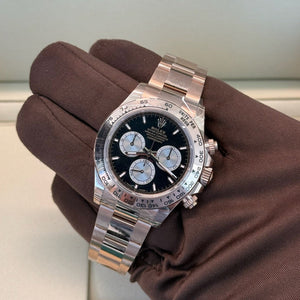 2025 Rolex Daytona Cosmograph Black Dial 126505 / Rose Gold / Brand New & Unworn / Box & Papers Just Watch It