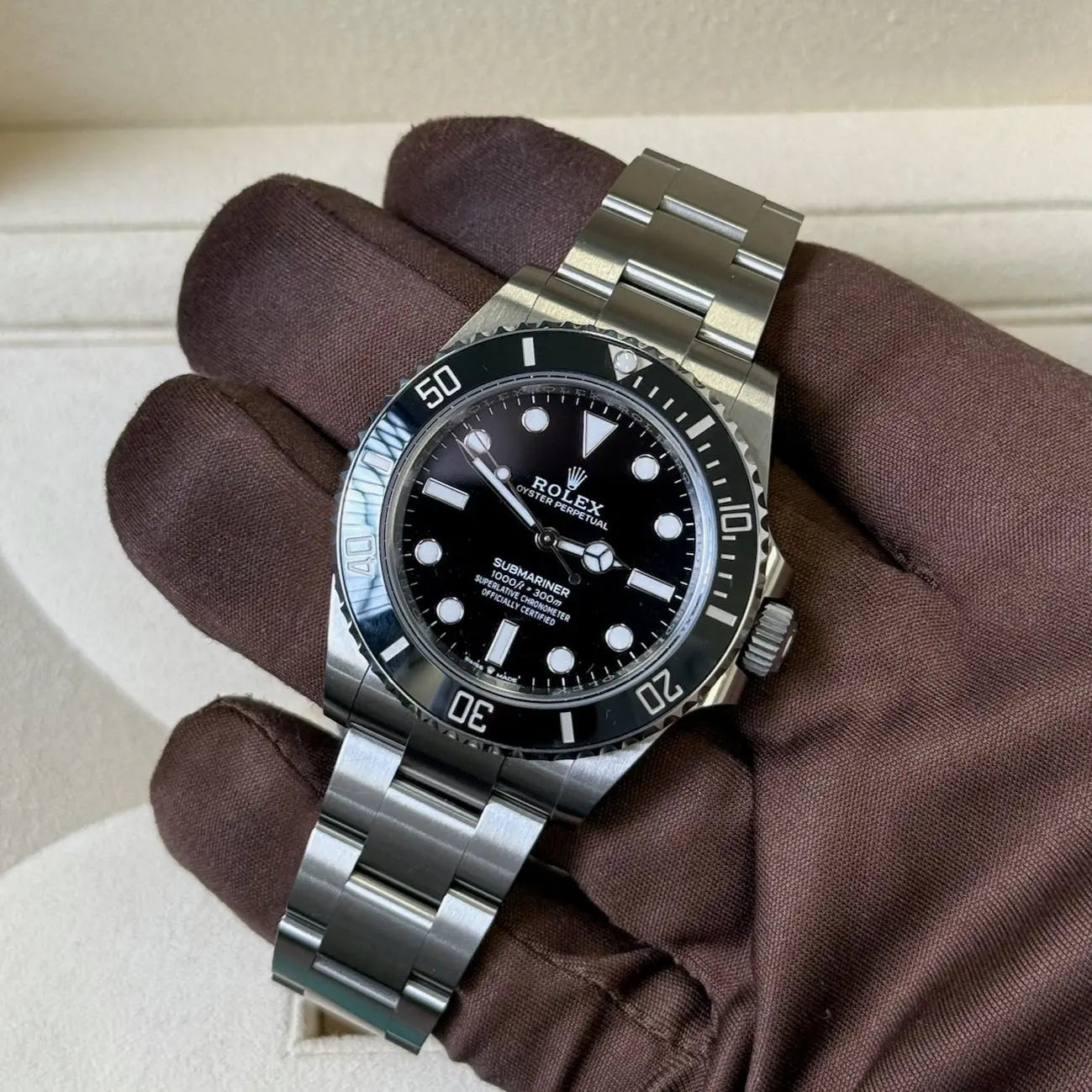 2024 Rolex Submariner No Date / 124060 / Steel / Like New / Box & Papers Just Watch It