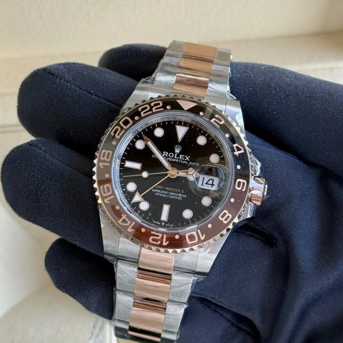 2025 Rolex GMT-Master II ‘Rootbeer’ / 126711CHNR / Two Tone Everose Oyster / 40mm / Brand New & Unworn Just Watch It