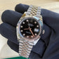 2025 Rolex Datejust 41 Black Diamond Dial / 126334 / Steel / Jubilee Band / Brand New & Unworn / Box & Papers