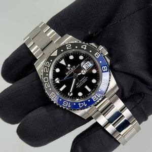 2025 GMT Master II 'Batman' Black Dial / 126710BLNR / Steel / Brand New & Unworn / Box & Papers Just Watch It