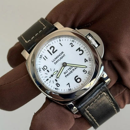 1996 Panerai Daylight Slytech Sylvester Stallone Limited Edition 1/200 / 5218-207A / Original Leather Band / Mint Condition / Fully Serviced 2025 / With Box - Just Watch It